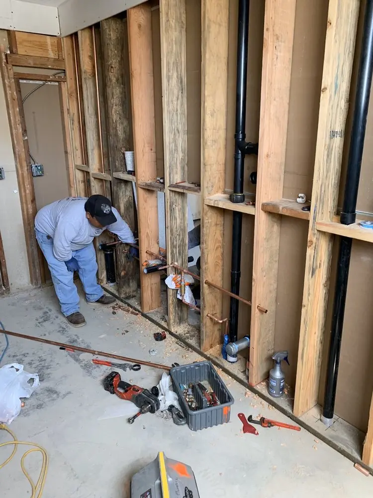 Commercial rough-in plumbing for Trenchless Sewer Repair in Spring City